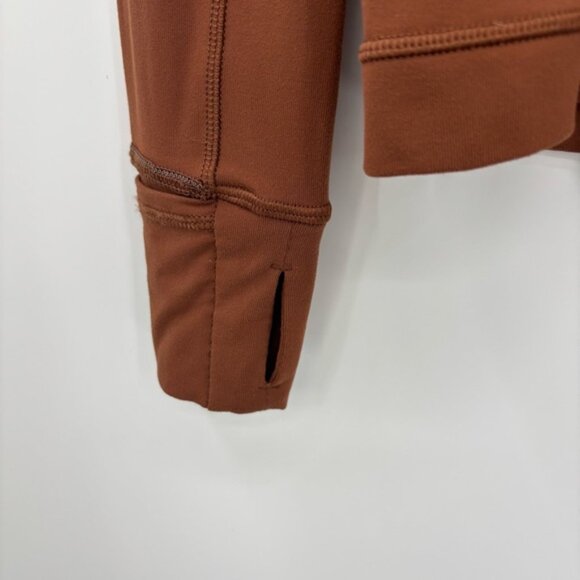Lululemon Its Rulu Run Long Sleeve ShirtRoasted Brown Size 6 - Picture 10 of 15